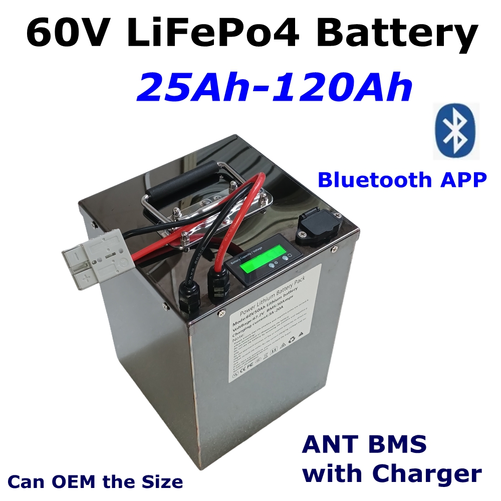 72V 40Ah Lifepo4 Battery Pack - 60 В 25 Ач 30 Ач