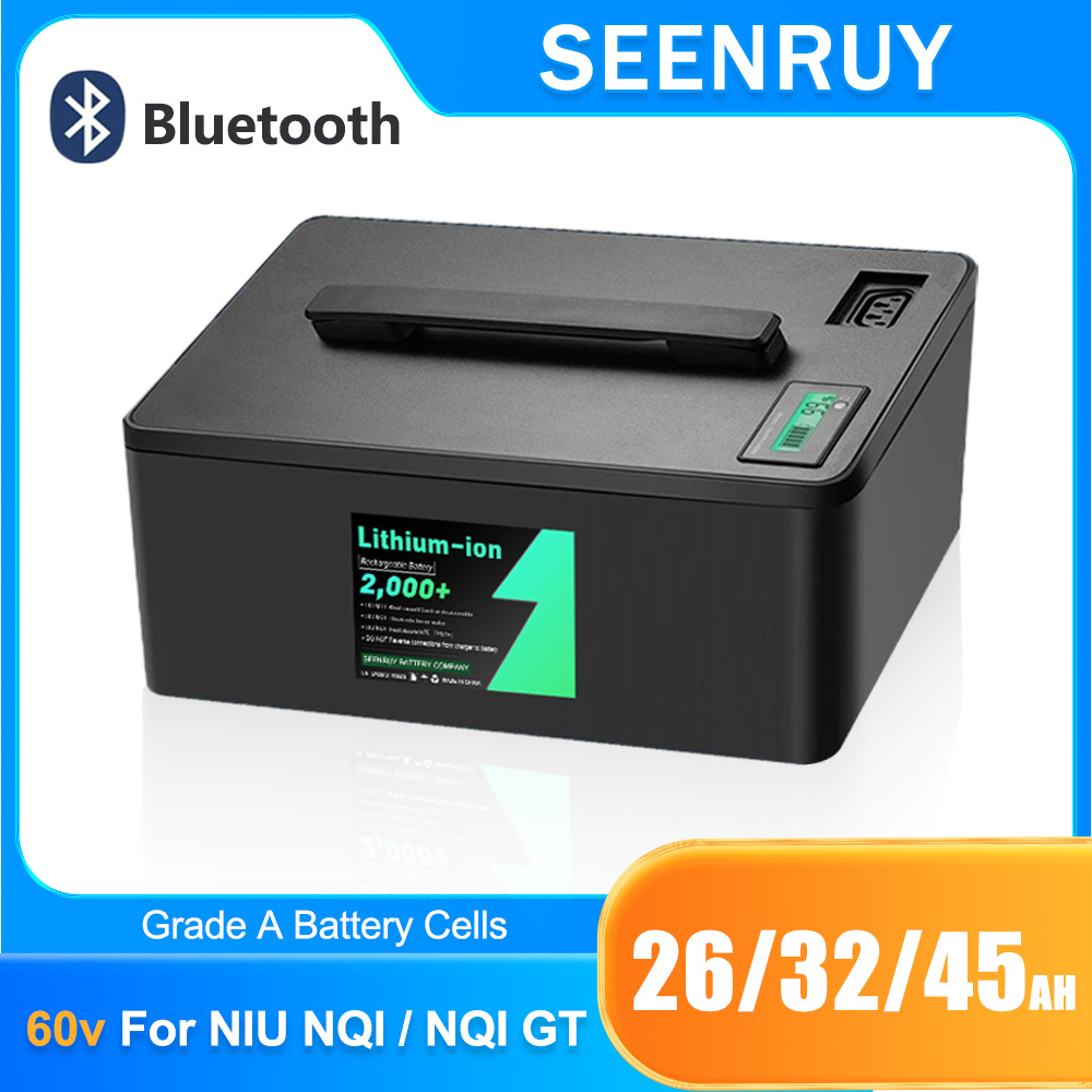 60V 50Ah Electric Scooter Battery - Оригинальный сменный литий-ионный аккумулятор NIU 60В