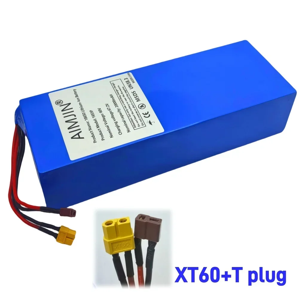 20000 мАч 16S5P 60 В литий-ион – обзор и цена 72V 40Ah Lifepo4 Battery Pack